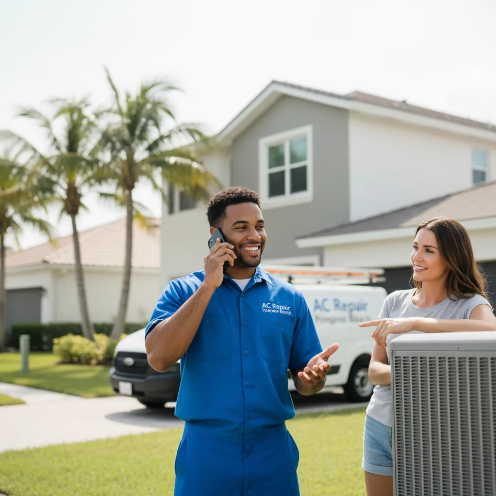 AC Repair Pompano Beach customer support in Vadnais Heights